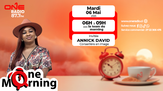 ONE MORNING du 05.05.25 avec Annick David