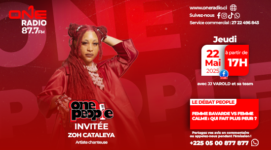 ZOH cataleya dans le one people du 22.05.25