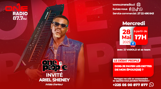 ARIEL SHENEY dans le One People du 28.05.25
