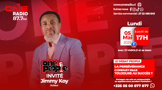Jimmy Koy dans le ONE PEOPLE du 05.04.25