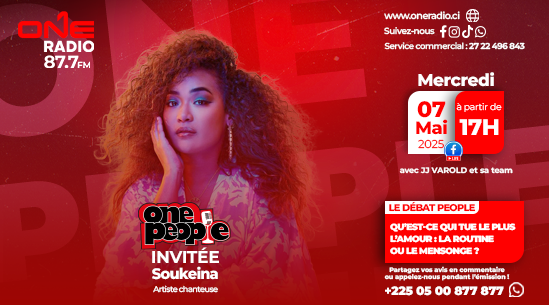 Soukeïna dans le ONE PEOPLE du 07.04.25